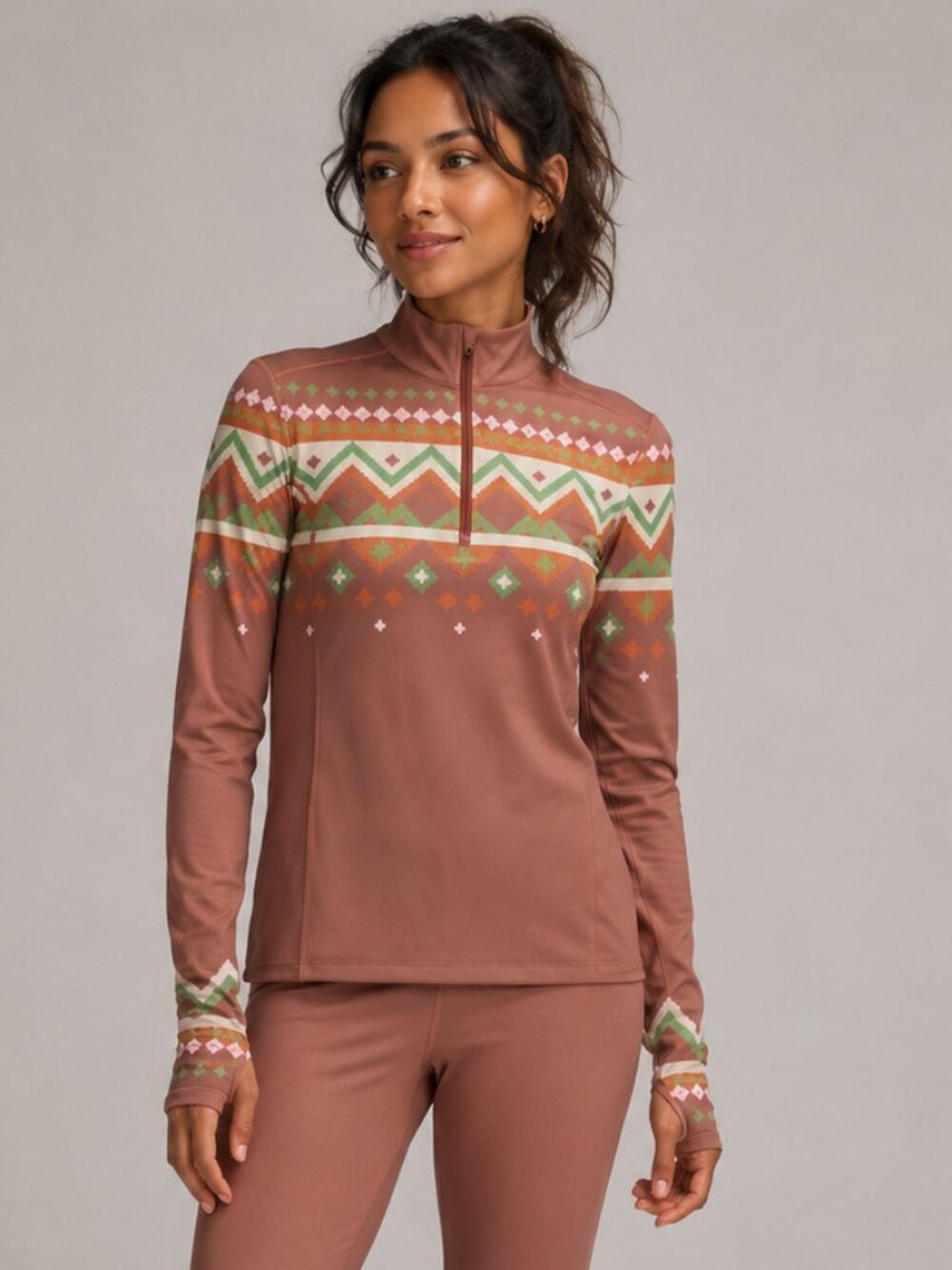NEW Stoic Pull Over Base Layer Top Size XS